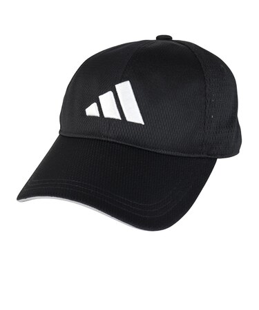 アディダス（adidas）帽子 ジュニア メッシュキャップ 黒 51-57cm KCE25-JL5168 スポーツキャップ メッシュ 子供 暑さ対策 日差し対策