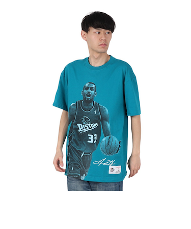 プレイヤー 半袖Tシャツ デトロイト・ピストンズ NN8097-DPITEAL