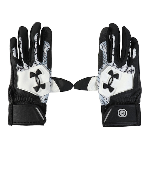 アンダーアーマー（UNDER ARMOUR）ジュニア バッティング用グローブ クリーンアップ バッティンググローブ 6001317 002