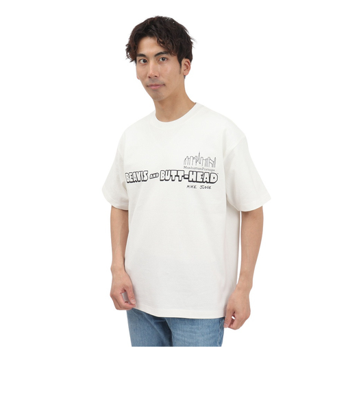 マンハッタンポーテージ（ManhattanPortage）半袖 プリントTシャツ BEAVIS AND BUTT-HEAD 25SS-MP-M617 WHIT…