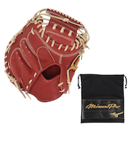 ミズノ（MIZUNO）硬式 グローブ グラブ 捕手用 野球 一般 ミズノプロ SAKEBI Compact 1AJCH30110 6680 お一人様一点まで