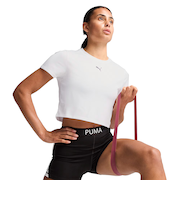 プーマ（PUMA）トレーニング TAD エッセンシャル ベビー 半袖 Tシャツ 527329 02 WHT