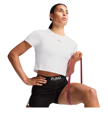 プーマ（PUMA）トレーニング TAD エッセンシャル ベビー 半袖 Tシャツ 527329 02 WHT