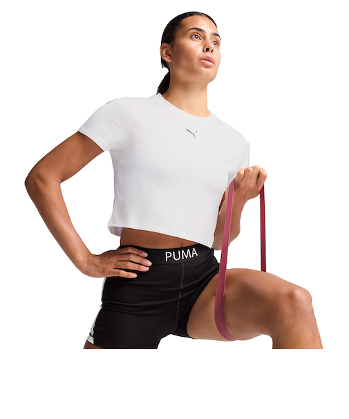 プーマ（PUMA）トレーニング TAD エッセンシャル ベビー 半袖 Tシャツ 527329 02 WHT