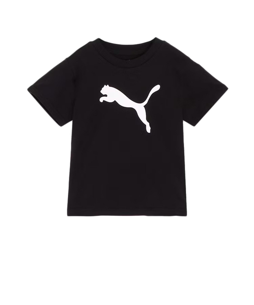 プーマ(PUMA)ボーイズ ESS キャット ロゴ 半袖 Tシャツ TR 687784 01 BLK