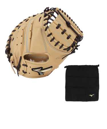 ミズノ（MIZUNO）少年軟式用グラブ 捕手用 野球グローブ ジュニア キャッチャーミット 木下拓哉モデル 1AJCY31100 8066