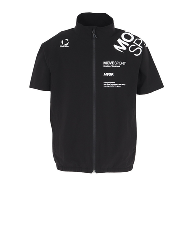 デサント（DESCENTE）クロス半袖ジャケット ST5SJKX0MB BK00