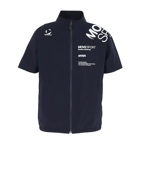 デサント（DESCENTE）クロス半袖ジャケット ST5SJKX0MB NV00｜スーパー