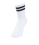 ニューバランス（new balance）靴下 コンフォートラインミッドソックス 白 23.0-27.0cm LAS45724WT ソックス ミッドクルー丈