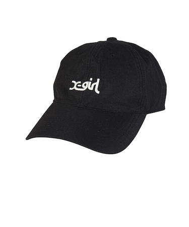 エックスガール（X-gir）帽子 ベーシック キャップ 黒 54.5-58.5cm 155251051002-BLACK スポーツキャップ UPF50+ 日焼…