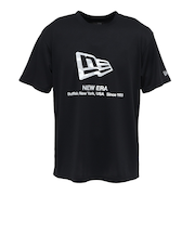 ニューエラ（NEW ERA）テック 半袖Tシャツ フラッグロゴ ウッドランドカモ 14666296