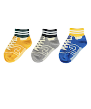 ニューバランス（new balance）靴下 ボーイズ 3Pソックス 13-19cm LAS55648AS1 子供 ソックス 3足セット