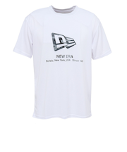 ニューエラ（NEW ERA）テック 半袖Tシャツ フラッグロゴ ウッドランドカモ 14666295