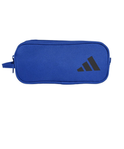 アディダス（adidas）ペンシルケース 2ジッパー 青 KPU38-JD1305 筆箱 筆記用具入れ 学校 学生 新調 新学期 プレゼント ロゴ