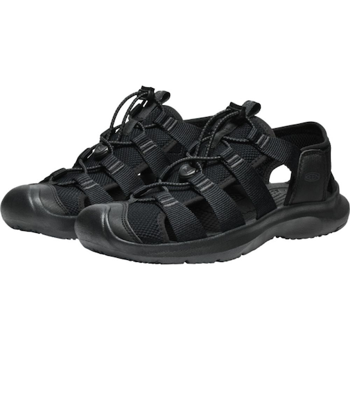 キーン（KEEN）ストラップサンダル シーニック エイチツー ブラック 1030389 レジャー アウトドア 軽量 フィット感 水陸両用 旅行 快適 速乾性