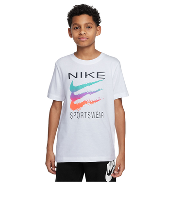 ナイキ（NIKE）ジュニア スポーツウェア BRANDMARK 2 半袖Tシャツ HM5853-100