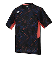 スフィーダ(SFIDA)サッカー フットサルウェア Teampress プラクティスシャツ ショートスリーブ SA-25805 BLK