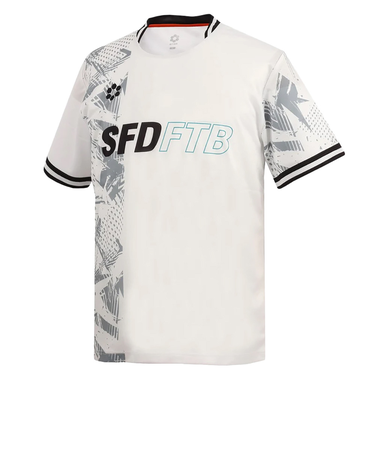 スフィーダ（SFIDA）サッカー フットサルウェア ZONE昇華プラクティスシャツ2 SA-25112 WHT