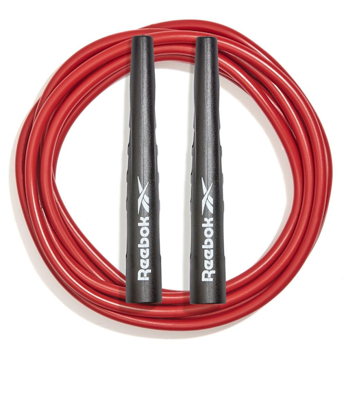 リーボック(REEBOK)縄跳び Fitness スキップロープ 赤 RARP-12011 トレーニング エクササイズ 長さ調整可 ワークアウト