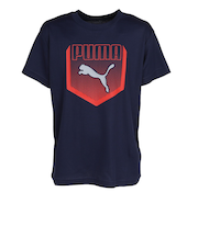 プーマ（PUMA）ジュニア ACTIVE ポリ グラフィックTシャツ 686981 06 NVY