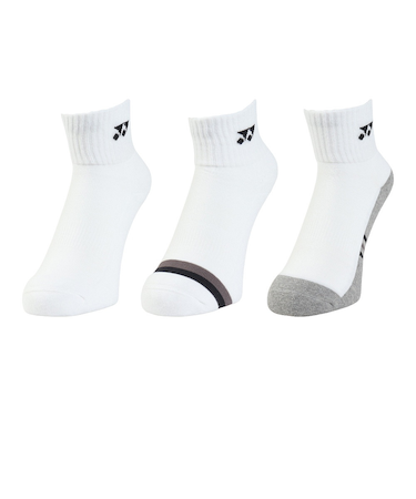 ヨネックス（YONEX）テニス アンクルソックス 3足組 29234Y-080