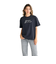 ロキシー（ROXY）ALWAYS SALTY 半袖Tシャツ 25SPRST251101BLK 接触冷感 オーバーサイズ 暑さ対策