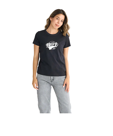 ロキシー（ROXY）LOST IN SUMMER TEE 半袖Tシャツ 25SPRST251099BLK