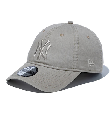 ニューエラ（NEW ERA）帽子 キャップ 9TWENTY ニューヨーク・ヤンキース ウォッシュドコットン ペブル×ペブル Mサイズ 14525109