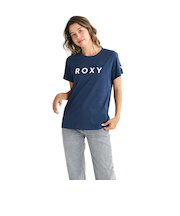 ロキシー（ROXY）SPORTS 半袖Tシャツ ロゴ 25SPRST251098NVY