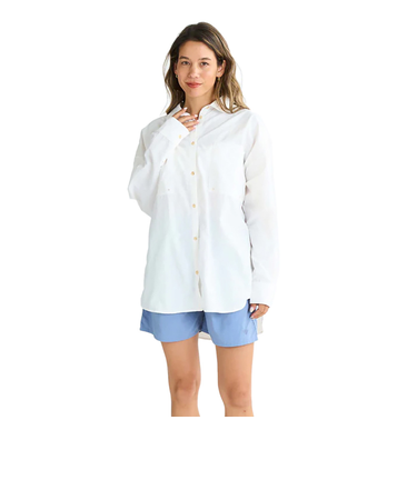 ロキシー（ROXY）SWEET HEAVEN オーバーサイズシャツ 25SPRLY251030WHT