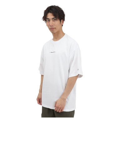 ニューエラ（NEW ERA）オーバーサイズド コットン 半袖Tシャツ Handwritten Logo 14410076