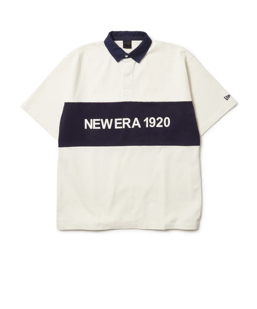 ニューエラ（NEW ERA）半袖 オーバーサイズド ラグビーシャツ NEW ERA 1920 14410040