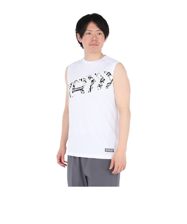 ドライプラス15 HV148 メッシュ ノースリーブシャツ CT5S0039-TR863-GRES WHT