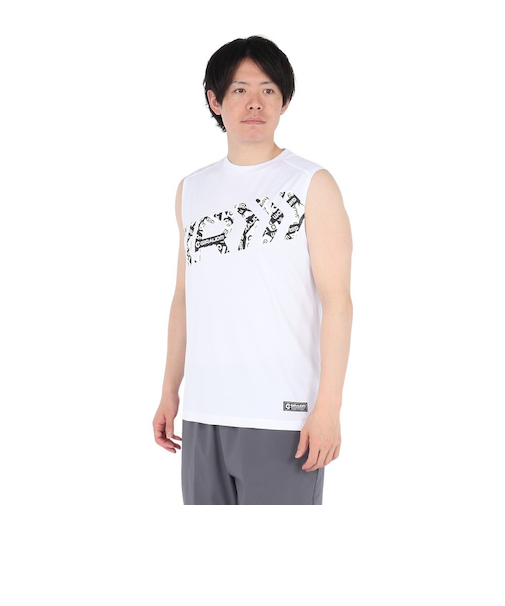 ドライプラス15 HV148 メッシュ ノースリーブシャツ CT5S0039-TR863-GRES WHT