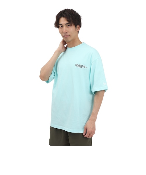 ニューエラ（NEW ERA）オーバーサイズド コットン 半袖Tシャツ