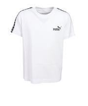 プーマ（PUMA）ジュニア ESS TAPE Tシャツ 687801 02 WHT