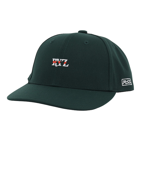 ライズ(RYZ)帽子 スライスロゴ キャップ RZ20ST25SS0041 DGRN カジュアル ファッション おしゃれ スト系 お出かけ 旅行 デート ラフ