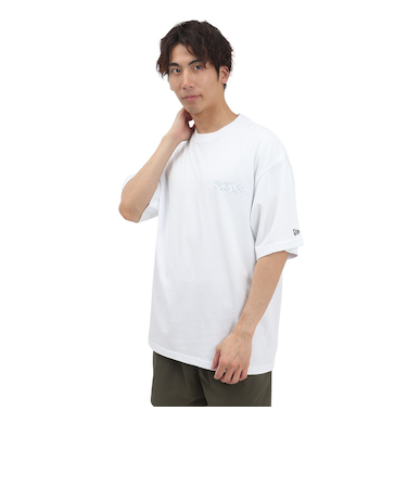 ニューエラ（NEW ERA）オーバーサイズド コットン 半袖Tシャツ Graffiti 14410049