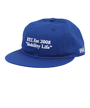 ライズ(RYZ)帽子 モビライロゴBBキャップ 青 RZ20ST25SS0047 BLU ファッション おしゃれ スト系 カジュアル シンプル 外出 お出かけ