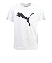 プーマ（PUMA）ジュニア ESS キャットロゴ 半袖Tシャツ 687784 02 WHT
