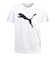 プーマ（PUMA）ジュニア ESS キャットロゴ 半袖Tシャツ 687784 02 WHT