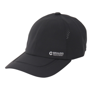 帽子 ベンチレーション キャップ 黒 CP5S0004-WA897-GRST BLK 吸汗速乾 リフレクター 接触冷感 シンプル カジュアル 通気性