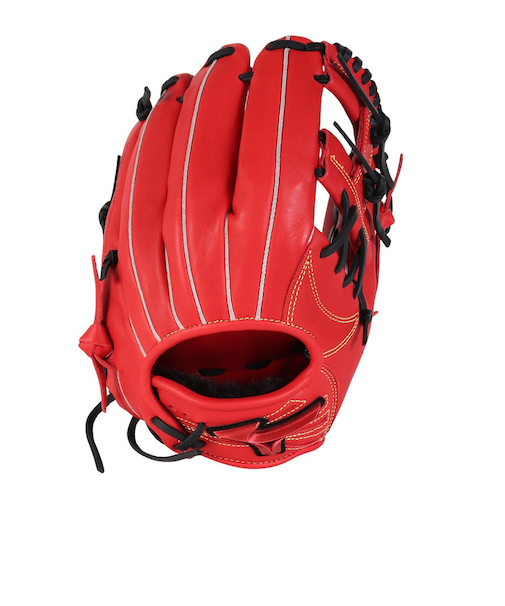 ミズノ(MIZUNO)ソフトボール用グラブ グローブ 内野手用 ウィルドライブ レッド IBE サイズ9 1AJGS32413 7009