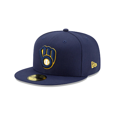 ニューエラ（NEW ERA）帽子 キャップ 59FIFTY MLBオンフィールド ミルウォーキー･ブリュワーズ ホーム 14524872