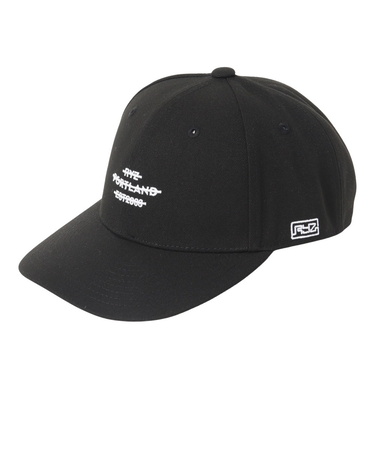 ライズ（RYZ）帽子 デニーロゴ キャップ 黒 RZ20ST25SS0042 BLK カジュアル ファッション おしゃれ スト系 お出かけ 旅行 デート ラフ