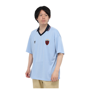 ラッセル（RUSSELL）ポリエステルゲームシャツ ワイド 半袖Tシャツ RBM25S0012 SAX