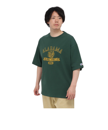 ラッセル（RUSSELL）カレッジタイガー 半袖Tシャツ RBM25S0009 DGRN