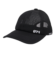 帽子 ジュニア ダブルラッセル キャップ CP5S0010-WA899-GRST BLK 吸汗速乾 リフレクター 接触冷感 通気性 シンプル カジュアル