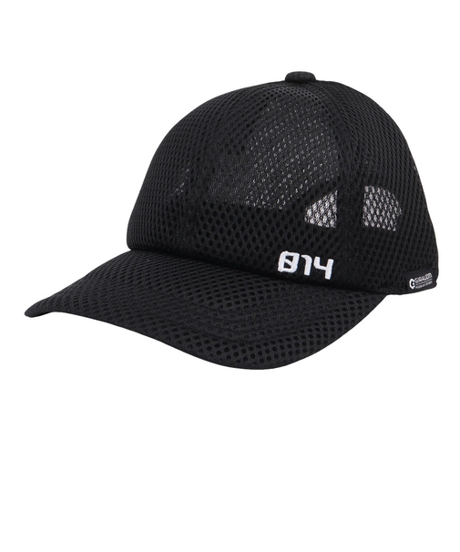 帽子 ジュニア ダブルラッセル キャップ CP5S0010-WA899-GRST BLK 吸汗速乾 リフレクター 接触冷感 通気性 シンプル カジュアル