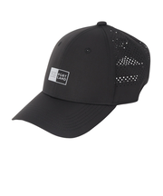 ライズ（RYZ）帽子 レーザーカットメッシュキャップ 黒 RZ20ST25SS0032 BLK 吸汗速乾 リフレクター 通気性 シンプル カジュアル 日除け …